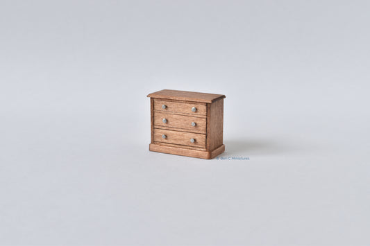 Chest of 3 Drawers 48th scale