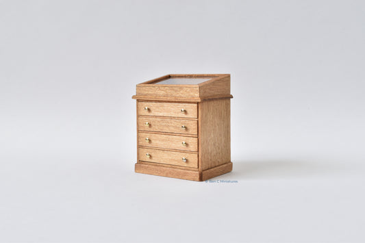 Display Cabinet with Drawers 24th scale